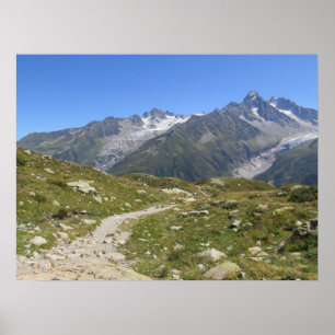 Fransk Alpernas Chamonix Poster