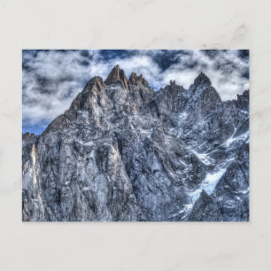 Fransk Alpernas Chamonix Vista Helg Vykort