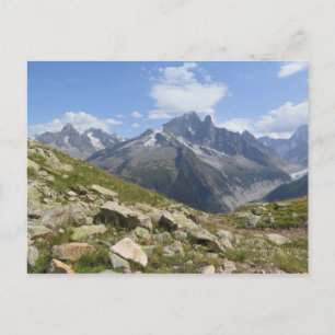 Fransk Alpernas Chamonix Vykort
