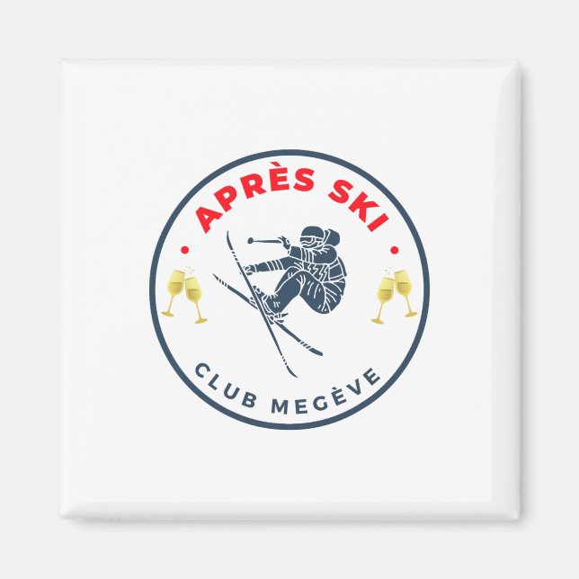 Fransk Alpernas Le Après Magnet (Framsidan)