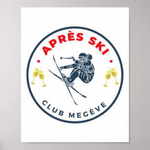 Fransk Alpernas Le Après Poster