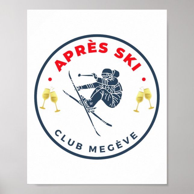 Fransk Alpernas Le Après Poster (Framsidan)