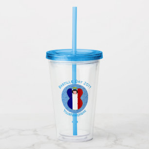 Fransk ängel Bastilledagen Personlig Take Away Mugg