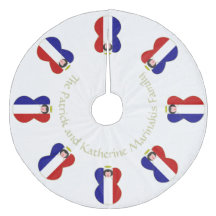 Fransk Angel Flagga jul