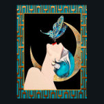 Fransk Art Deco - Butterfly Kiss Poster<br><div class="desc">Om du väljer att ladda ned poster Walgreen-butiken din hämtning i olika storlekar och i olika struktur på mycket bra pris. Ibland med rabatt. Ett tips från min amerikanska vän. Se onlinen "Digital Printing" (Digital Printing) i Storbritannien. Jag har tagit den här Fransken Art Deco bild som heter - Butterfly...</div>