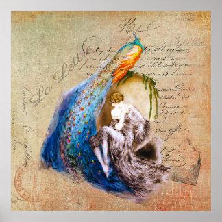 Fransk Art nouveau ~ La Lettre Poster