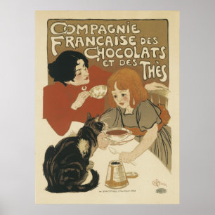 Fransk Art nouveau Poster - Choklad