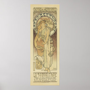 Fransk Art nouveau Poster - Mucha