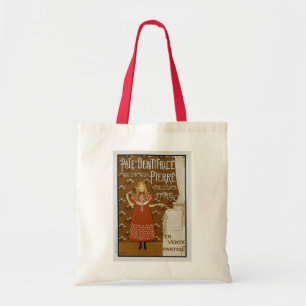 Fransk Art nouveau tandkräm Ad Tygkasse