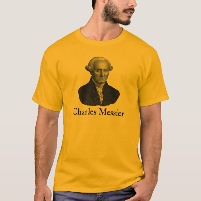 Fransk astronom smutsigare Charles Tee Shirt (Framsida)