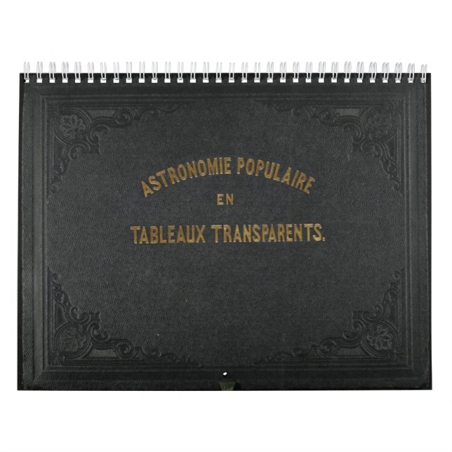 Fransk astronomikalender kalender (Omslag)
