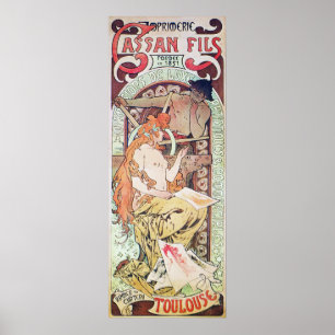 Fransk av vintage poster