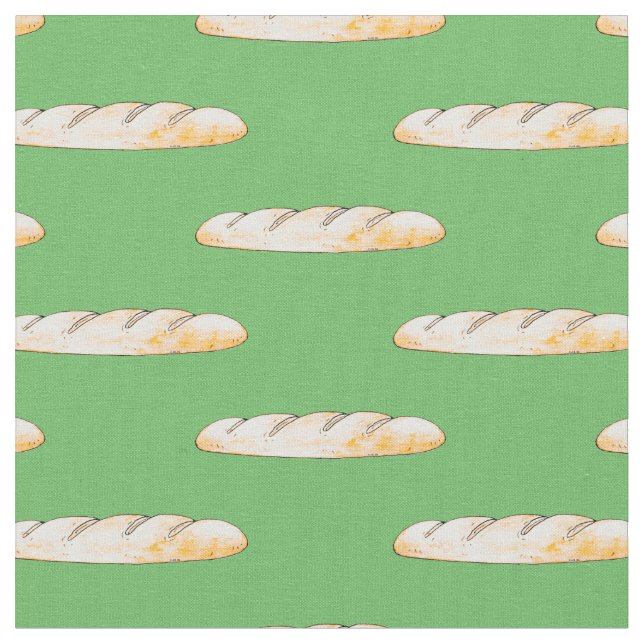 Fransk baguette-bröd tyg (Närbild)