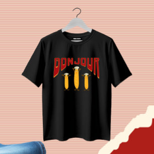 Fransk baguette t shirt