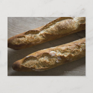 Fransk baguettes, Fransk bröd, tillslut Vykort