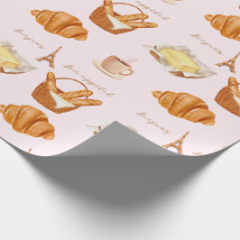 Fransk bakeri lycka presentpapper