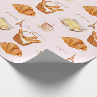 Fransk bakeri lycka presentpapper