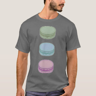 Fransk Baking Dessert Otaku Cute Kawaii Funny Maca T Shirt