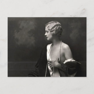 Fransk Beauty Postcard i tidigt 1900-talet Vykort