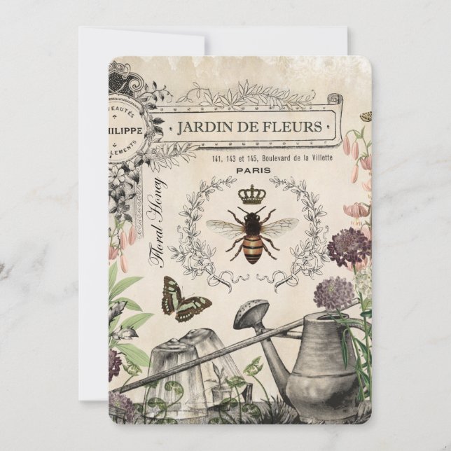 FRANSK BEE GARDEN (Framsida)