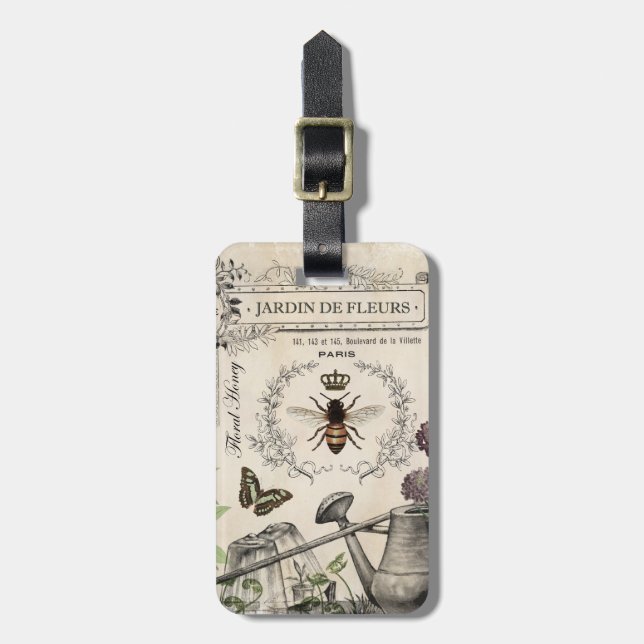 FRANSK BEE GARDEN BAGAGEBRICKA (Vertikal Framsida)