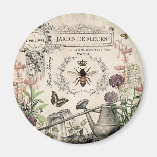 FRANSK BEE GARDEN MAGNET