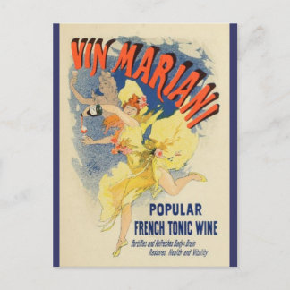 Fransk Belle Epoque vintage affisch vykort