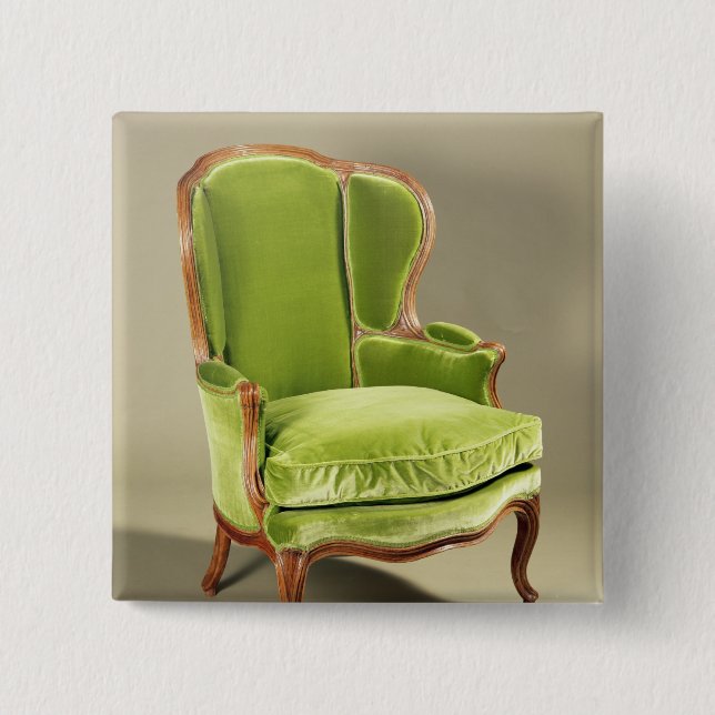 Fransk bergerestol, c.1725 knapp (Framsida)