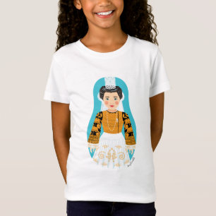 Fransk, Bigoudène Matryoshka Girls' T-Shirt