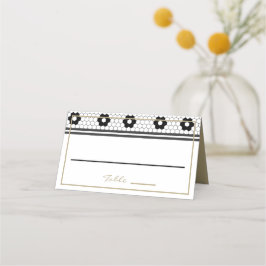 Fransk Bistro Vintage Design Placeringskort