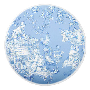 Fransk Blå rosa Knopp