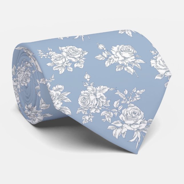 Fransk Blå Slips (Rullad)