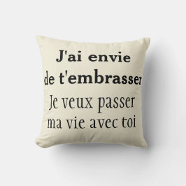 Fransk - Blanda och matcha designerfyllningar Kudde