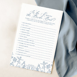 Fransk Blue-Blommigt som känner till bästa spel