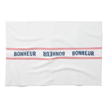 Fransk Blue Bonheur & Red Stripe Kitchen