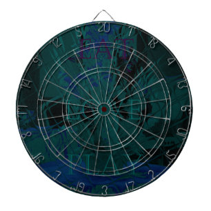 Fransk Blue Kärlek Eat Play Flower färg för alla Piltavla