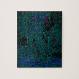 Fransk Blue Kärlek Eat Play Flower färg för alla Pussel