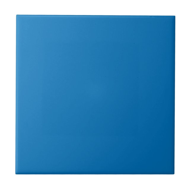 Fransk Blue Solid Färg Kakelplatta (Framsidan)