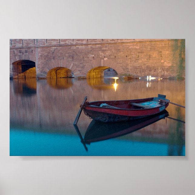 Fransk Boat Poster (Framsidan)