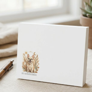 Fransk boho neutral himlavalv post-it block