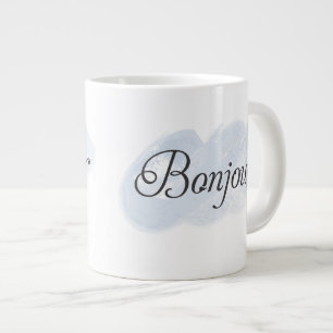 Fransk Bonjour Jumbo Mugg