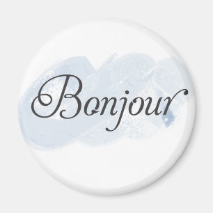 Fransk Bonjour Magnet