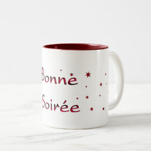 Fransk:Bonne Soiree Coffee Mugg