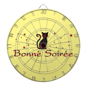 Fransk:Bonne Soiree Dart Board Darttavla