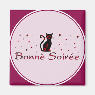 Fransk:Bonne Soiree Magnet