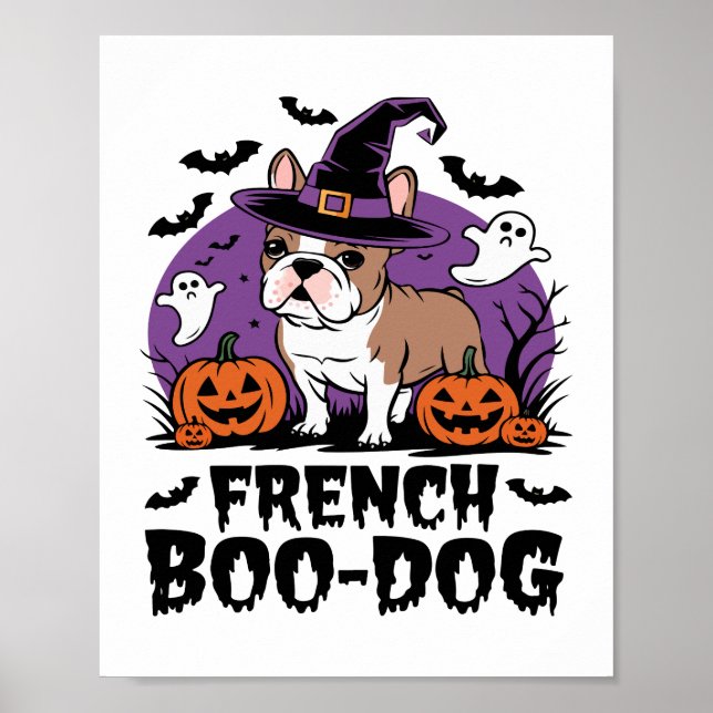 Fransk Boo Hund - Valpen Talokiest Poster (Framsidan)