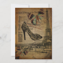fransk botaniska paris stilettos inbjudningar
