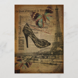 fransk botaniska paris stilettos inbjudningar