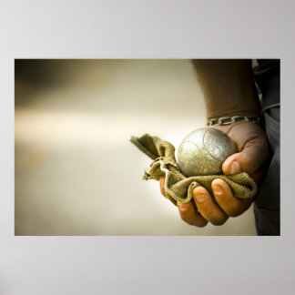 Fransk Boules Poster