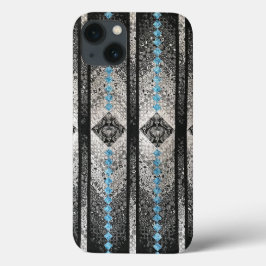 Fransk Braid Quilt Fodral-Mate-telefonväska